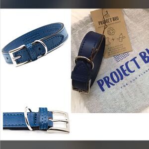 Project Blue Eco Friendly Dog Collar in Blue. Size XS. NWT